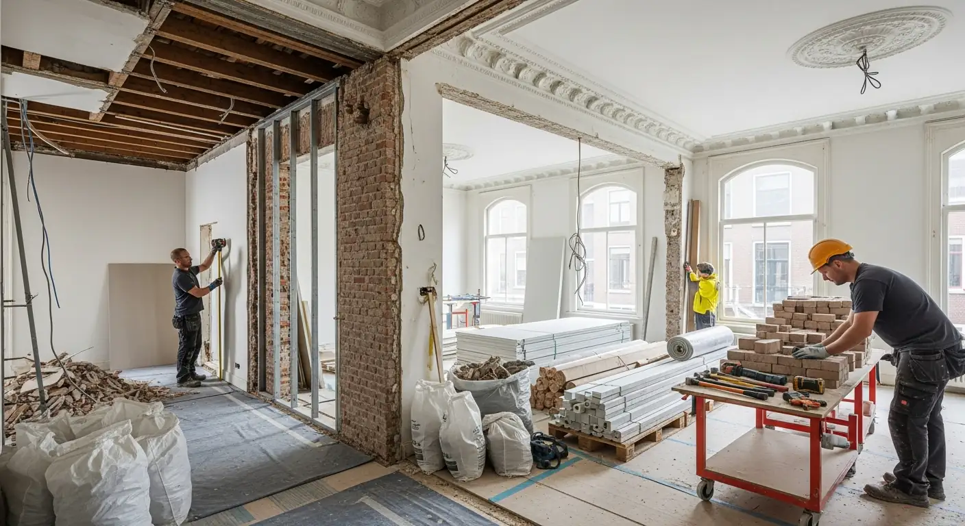 Sloopwerk en herbouw door TOOG Vastgoed